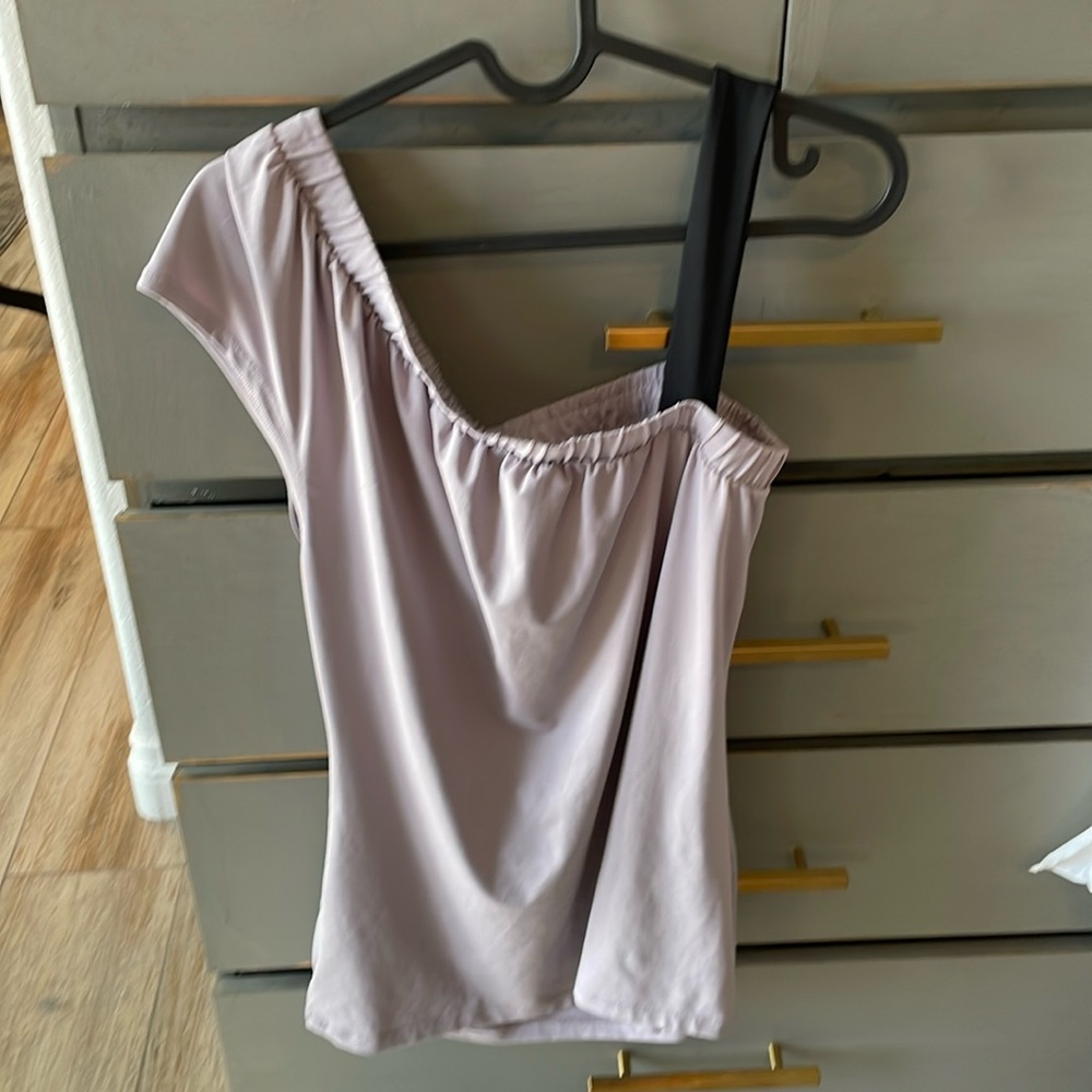 Gap lilac, purpleish, color shirt, size large
